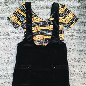 Free People corduroy jumper dress